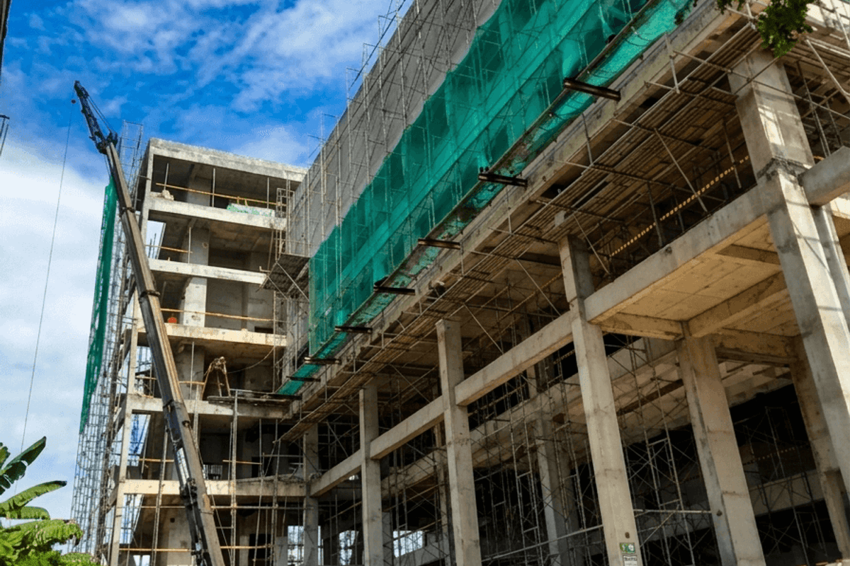 Teaching hospital ward construction